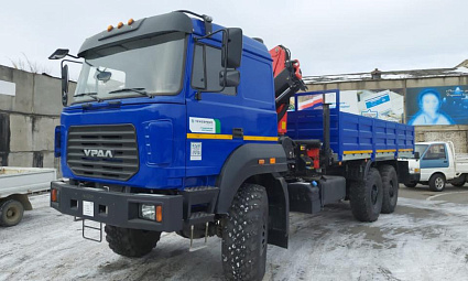 Компания "Техсервис" передала клиенту Бортовой Урал 4320-49-82Е с КМУ PK 15500A 1