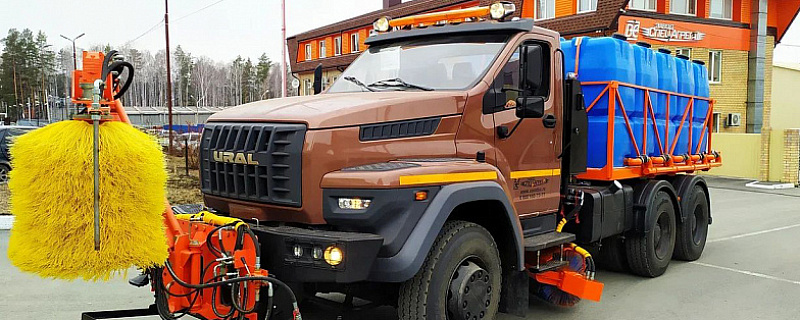 На дорожном шасси «Урал NEXT 6х4» создан новый образец спецтехники
